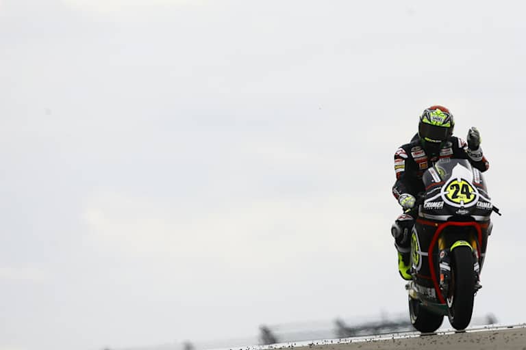 Erster Weltmeister der Moto2-Klasse 2010: Toni Elias auf Moriwaki