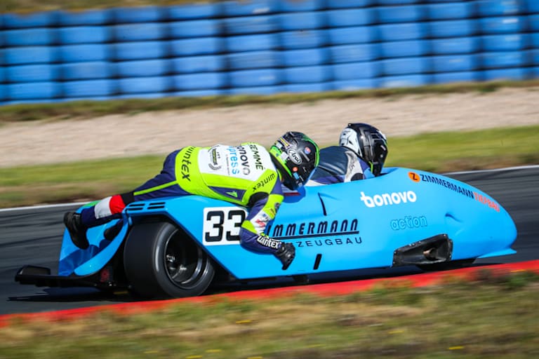 Im Sprint Race turnte Jeroen Remmé bei Max Zimmermann