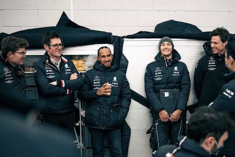 Die Stimmung bei Mercedes ist gut