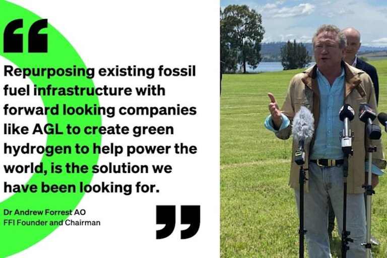 Der Unternehmer Dr. Andrew Forrest