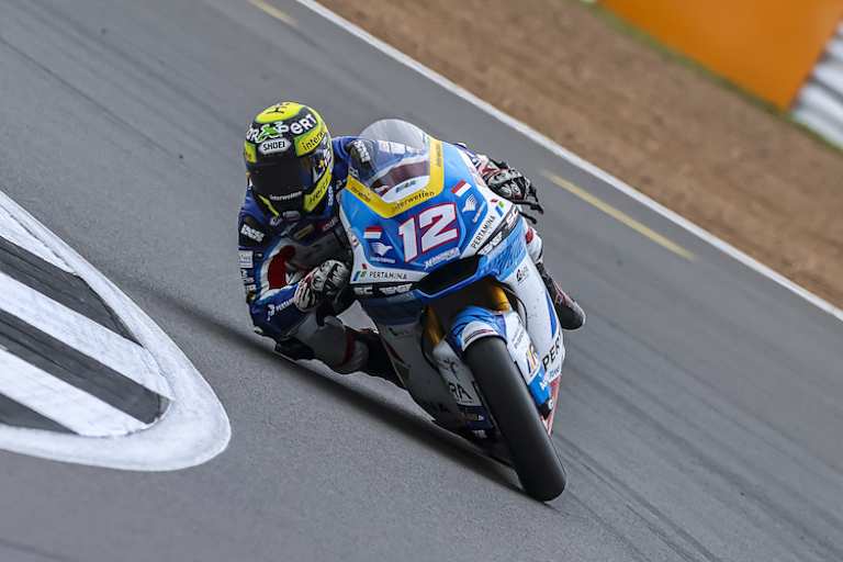 Tom Lüthi auf seiner SAG-Kalex in Silverstone