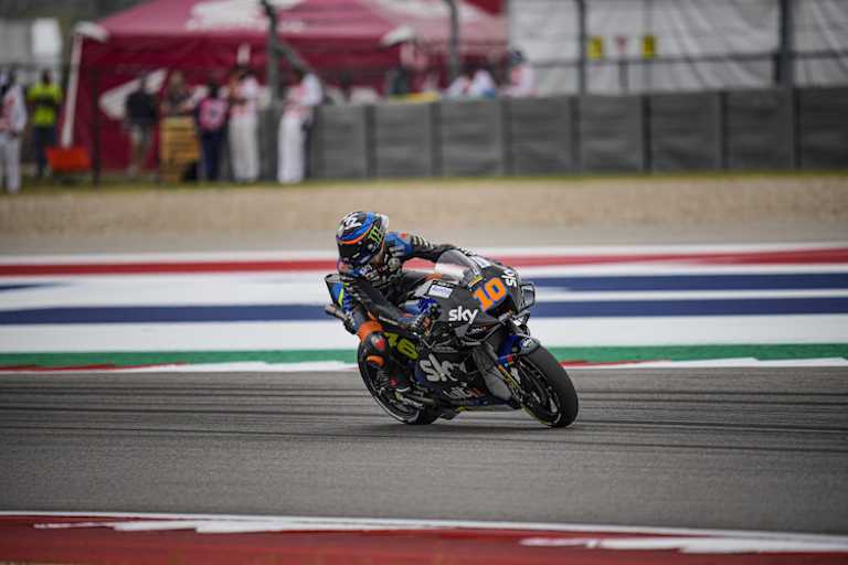 MotoGP-Neuling Luca Marini zum dritten Mal im Q2