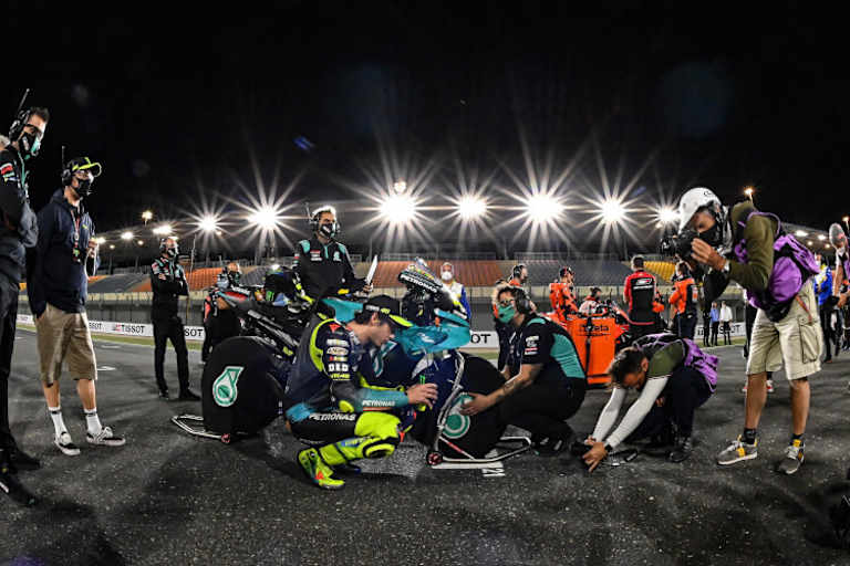 Bild 1: Valentino Rossi in Katar