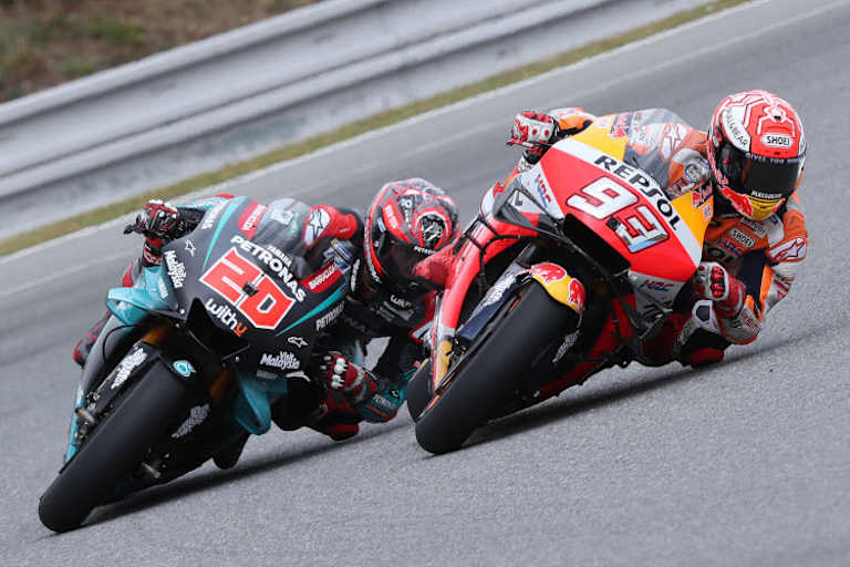Sie haben bereits unterschrieben: Fabio Quartararo und Marc Márquez