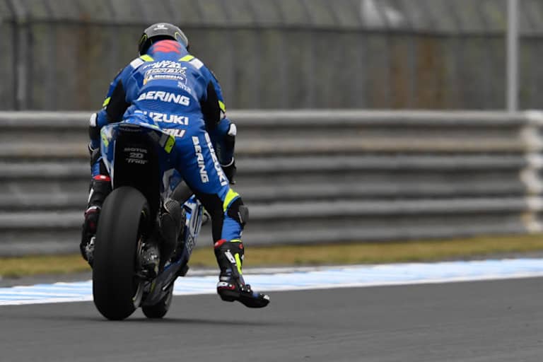 Sylvain Guintoli erklärt die Anbremstechnik