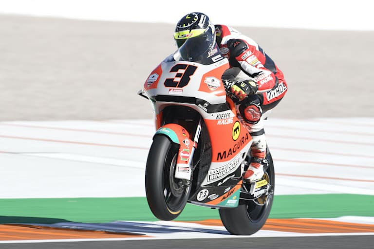 Mit Kiefer Racing in der Moto2-EM unterwegs: Lukas Tulovic