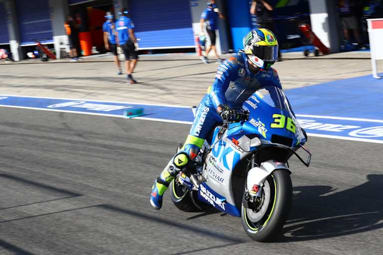 Joan Mir auf der Suzuki