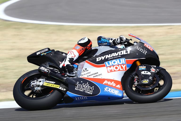 Marcel Schrötter stürzte