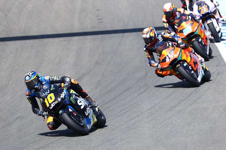 Luca Marini holte in Jerez seinen vierten Moto2-Erfolg