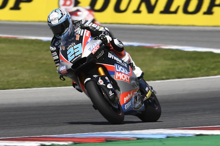 Marcel Schrötter hatte große Probleme