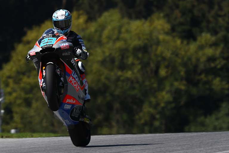 Marcel Schrötter kam zum Auftakt gut zurecht