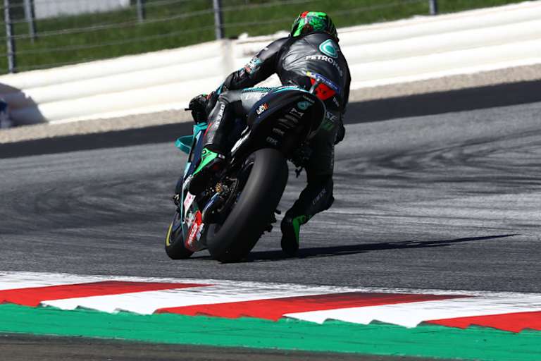 Morbidelli in Turn 3 auf dem Red Bull Ring