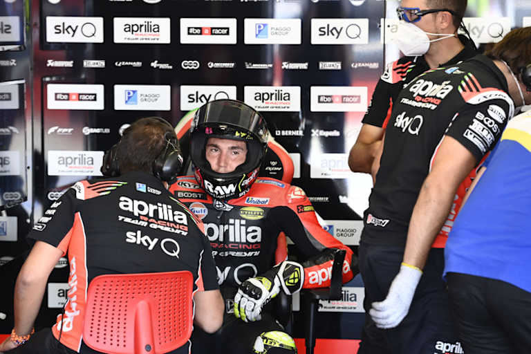 Aleix Espargaró war am zweiten Tag am schnellsten