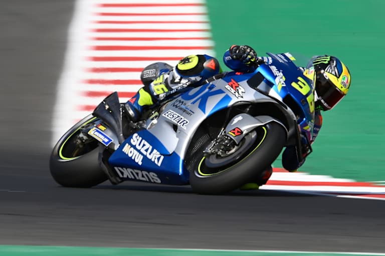 Joan Mir staunte über den Grip in Misano