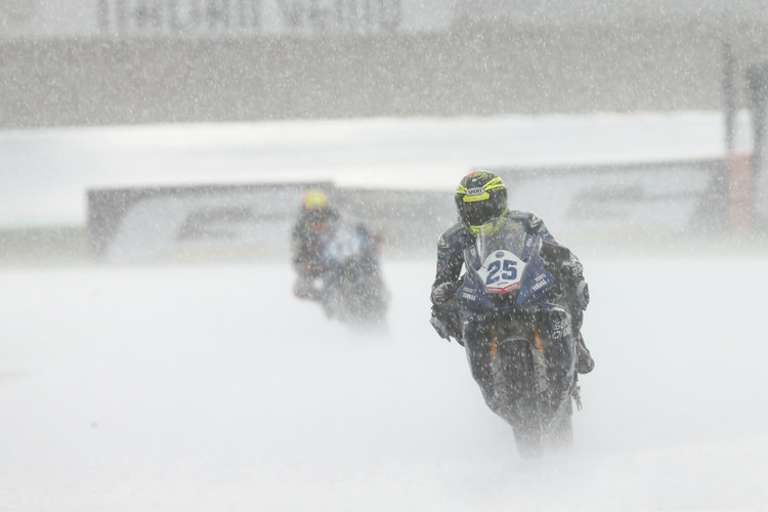 Land unter in Barcelona: Verdoia blieb am längsten auf der Piste