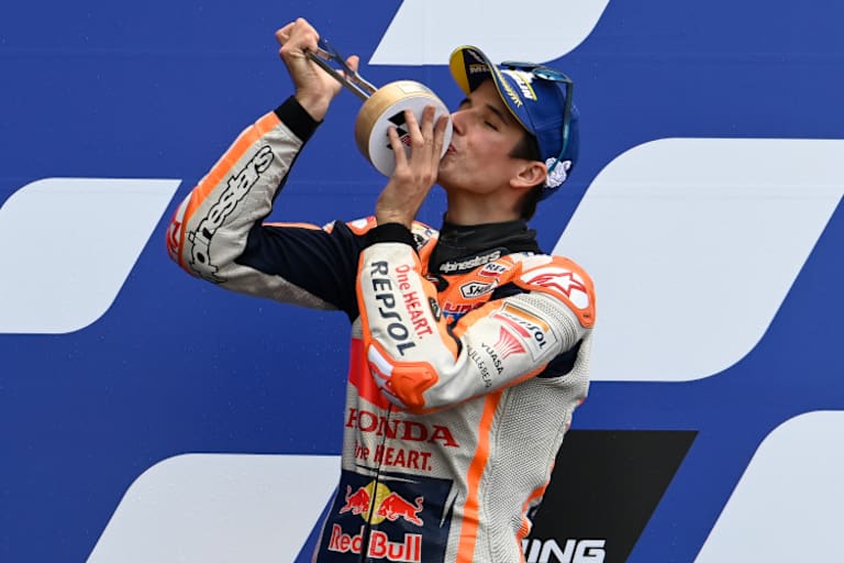 Der kleine Bruder Alex Márquez holte 2020 nach Anlaufschwierigkeiten doch noch zwei Podestplätze