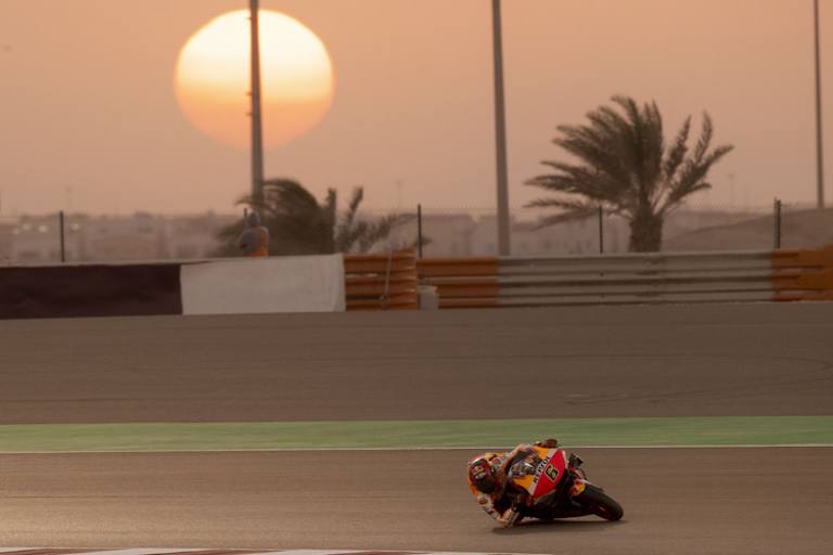 Stefan Bradl lag zeitweise ganz vorn. Am Ende landete er auf dem fünften Platz