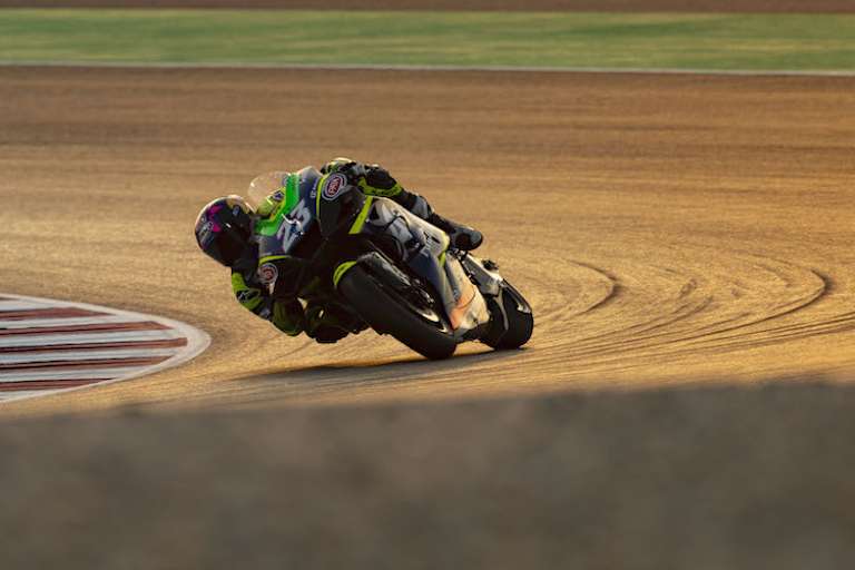 Enea Bastianini bei den offiziellen Testfahrten in Katar