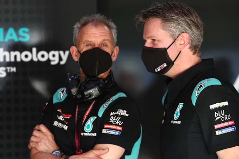 Wilco Zeelenberg und Johan Stigefelt beim Katar-Test