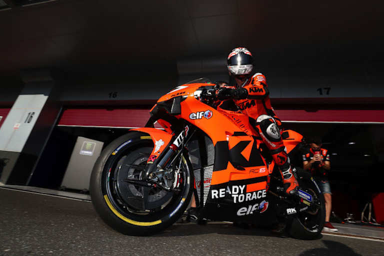 Nach einer viermonatigen Pause ist Iker Lecuona zurück im Sattel seiner KTM