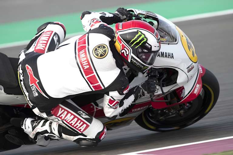 Crutchlow testete bereits in Katar für Yamaha