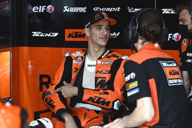 Iker Lecuona sucht nach Lösungen mit seiner KTM Tech3-Crew