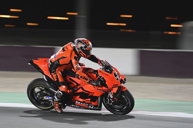 Danilo Petrucci auf der Tech3-KTM in Katar