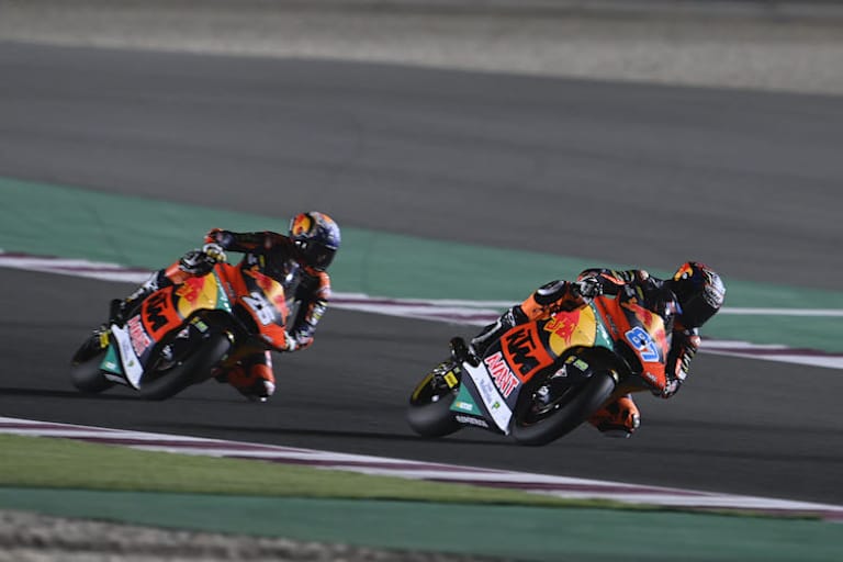 Gardner und Fernández im Formationsflug