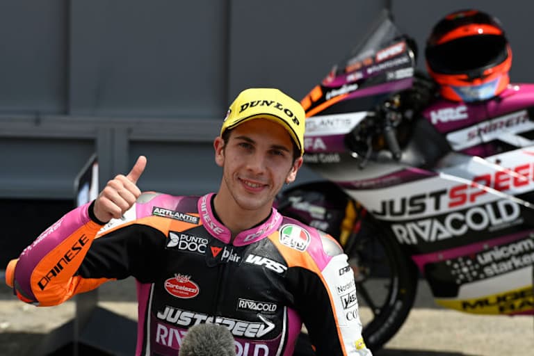 Pole-Setter Andrea Migno