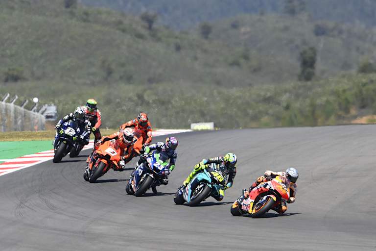 Pol Espargaró in Runde 1, vor Rossi, Bastianini und Lecuona