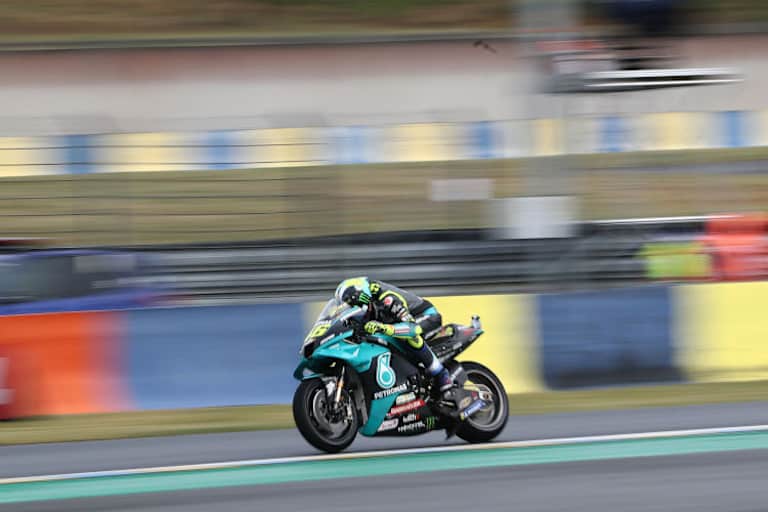 Valentino Rossi: «Das Wetter war heute unglaublich»