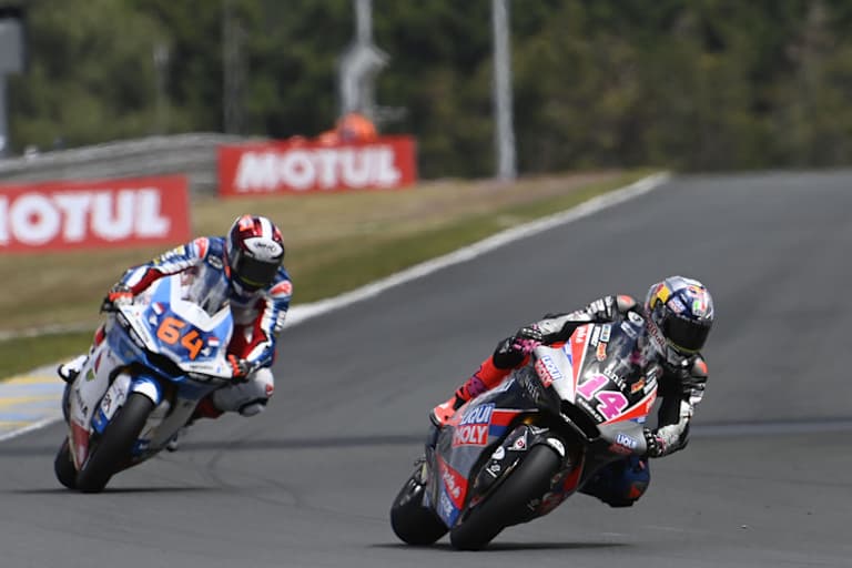 Tony Arbolino behauptete sich unter anderem gegen Bo Bendsneyder