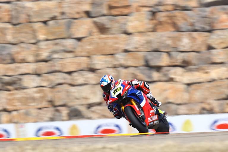 Bautista am Freitag in Aragon