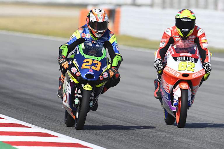 Niccoló Antonelli komplettiert die erste Startreihe als Dritter