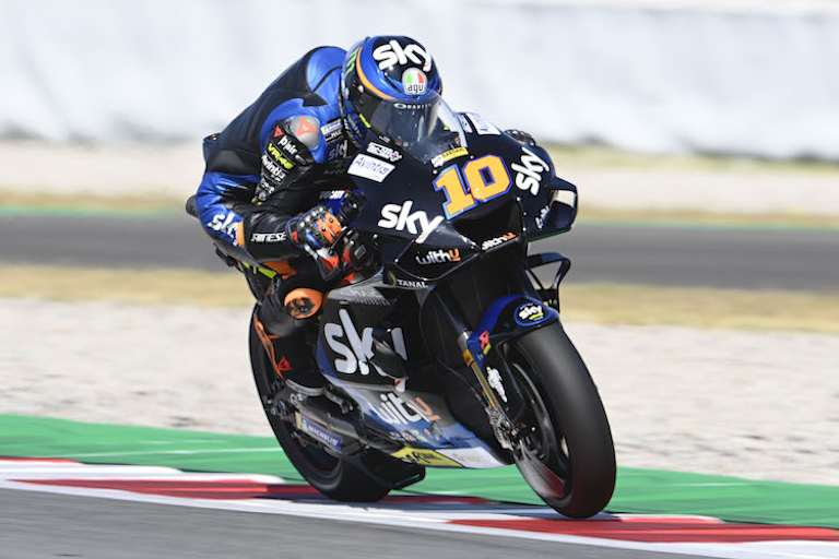 Luca Marini im Sky-VR46-Design