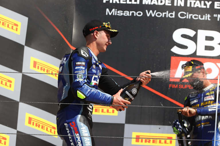 Zum dritten Mal in Folge Zweiter: Luca Bernardi kommt gut in Fahrt