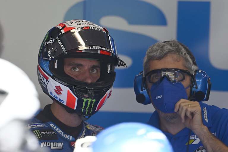 Alex Rins klagt über technische Nachteile