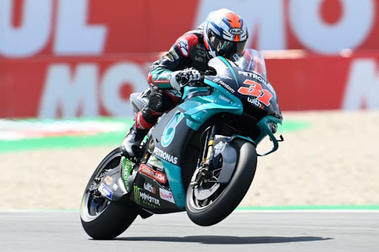In Assen übernahm Garrett Gerloff zumindest ersatzweise die Petronas-Yamaha von Franco Morbidelli
