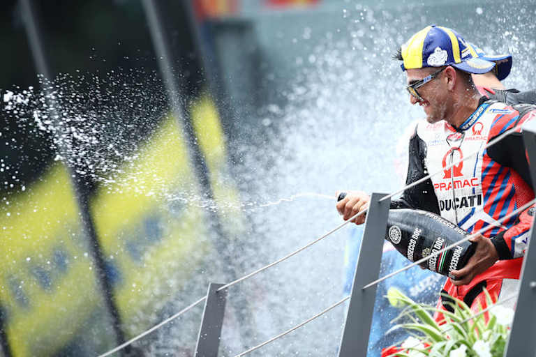 Jorge Martin krönte sich zum besten MotoGP-Neueinsteiger 2021.