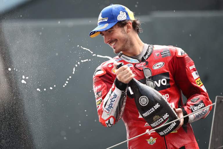 Zurück auf dem MotoGP-Podest: Pecco Bagnaia 