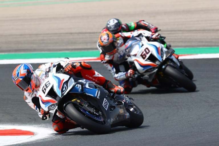 Im Rennen ist Michael van der Mark häufig stärker als sein Teamkollege