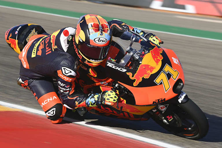 Ayumu Sasaki holt in Aragón seinen ersten Podestplatz der Saison