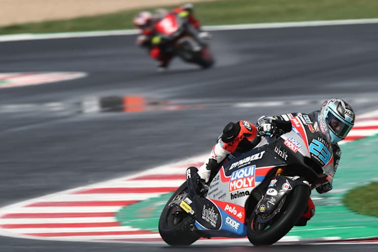 Marcel Schrötter zeigte als Fünfter eine gute Leistung