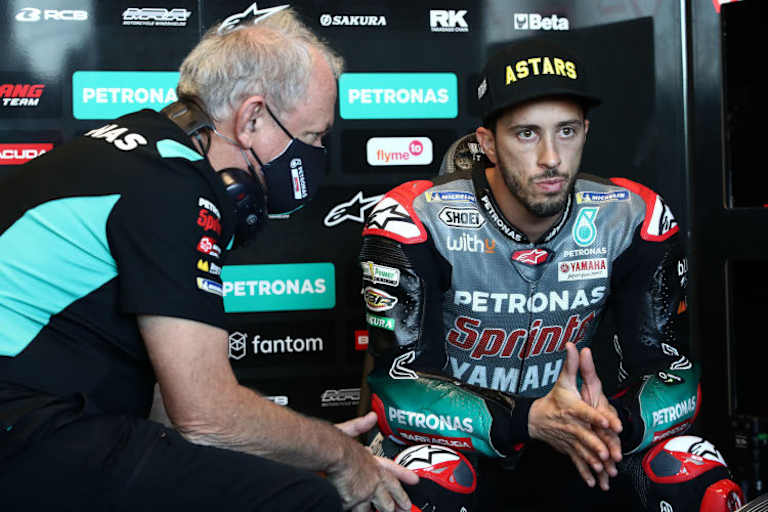 Ramon Forcada und Andrea Dovizioso