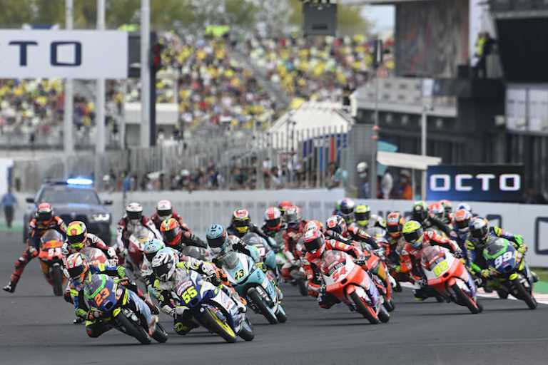 Romano Fenati dominierte das Rennen bis zu seinem Sturz 