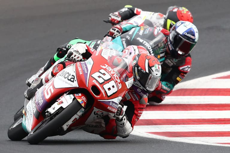 Izan Guevara außerhalb der Top-10 in Misano