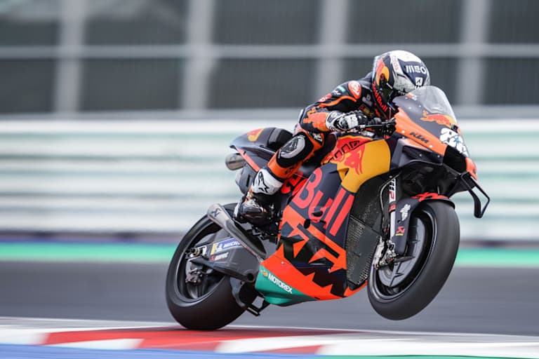 Miguel Oliveira war happy nach dem Test