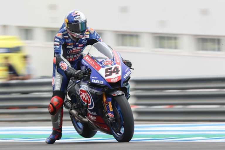 Toprak Razgatlioglu ist auf der Bremse ein Tier