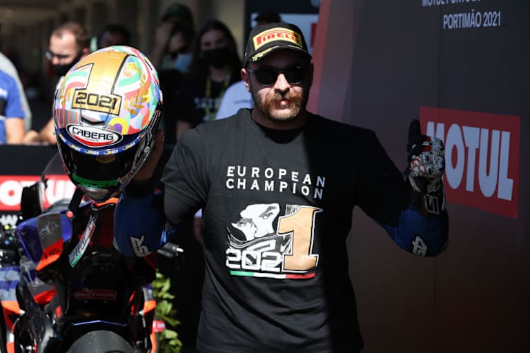 Kevin Manfredi, Sieger der World Supersport Challenge 2021
