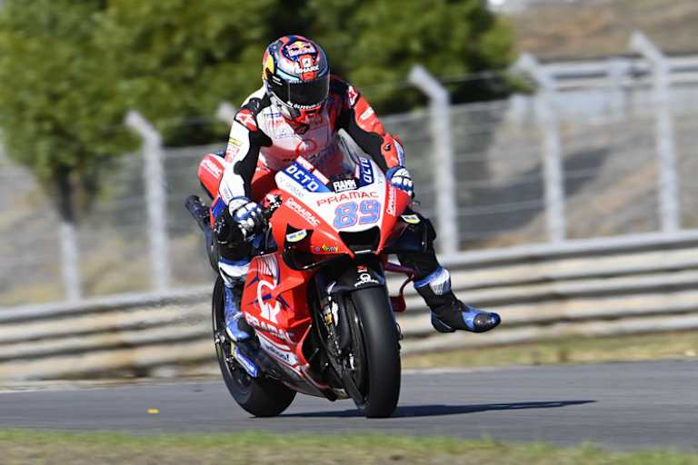 Auch im Kampf um den Rookie-Titel hat er gegen Enea Bastianini die Nase vorne